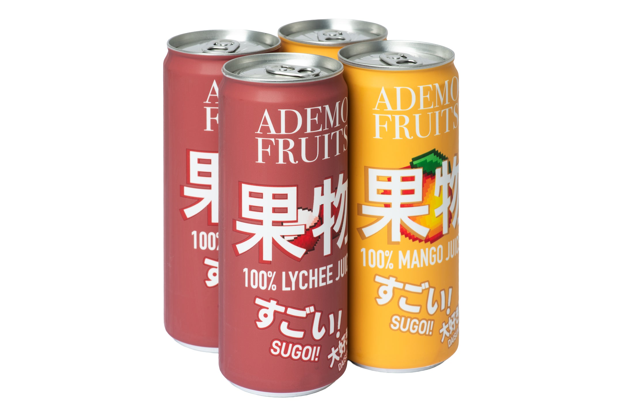 DISCOVERY SET 100% FRUIT JUICE | 4 CANS