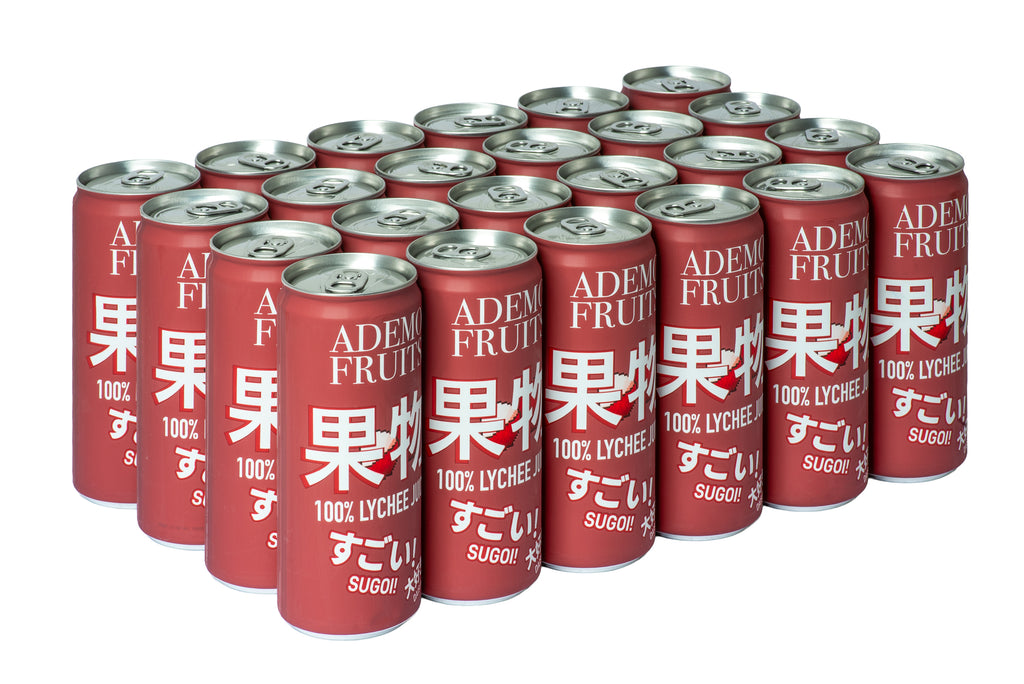100% LYCHEE JUICE — from £2.50/can | 12 or 24 Cans