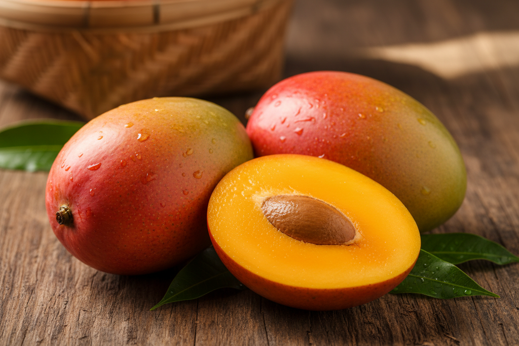 ripe mangoes